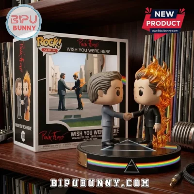 Pink Floyd Wish You Were Here The Handshake Sculpted Vinyl Figure