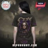 Premium Ozzy Osbourne Prince of Darkness T-Shirt featuring a back graphic of Ozzy with bat wings on a distressed black tee.