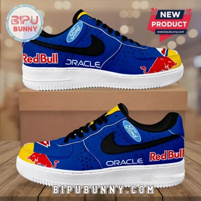 Red Bull Racing Oracle Ford Blue F1 Air Force 1 Sneakers