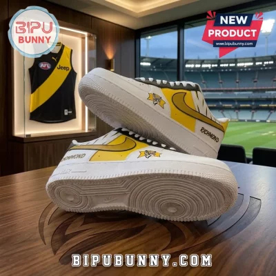Richmond Football Club Custom Air Force 1 Sneakers