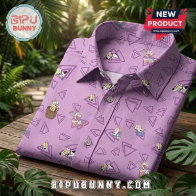 Rocko’s Modern Life Purple Hawaiian Shirt 2026