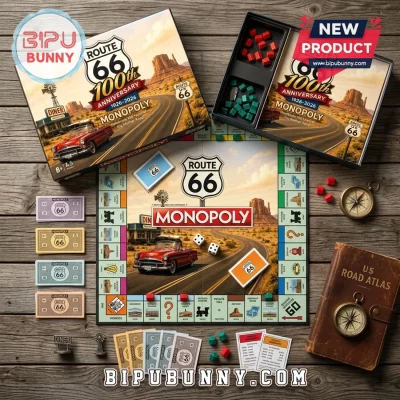 Route 66 100th Anniversary 1926-2026 Monopoly Board Game