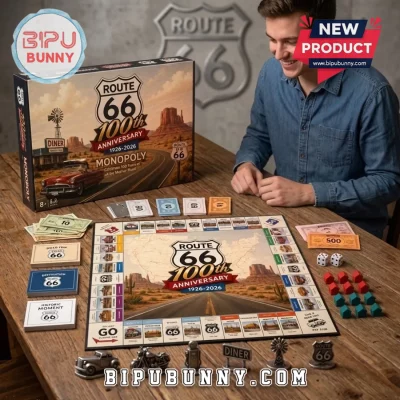 Route 66 100th Anniversary Centennial Edition Monopoly Board Game