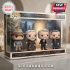 Sam Neill Legacy Collection Funko Pop set featuring Alan Grant, Merlin, older Sam Neill, and Major Chester Campbell figures.!