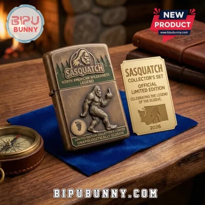 Sasquatch Legend 2026 Embossed Bronze Lighter Case