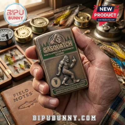 Sasquatch Legend 2026 Embossed Bronze Lighter Case