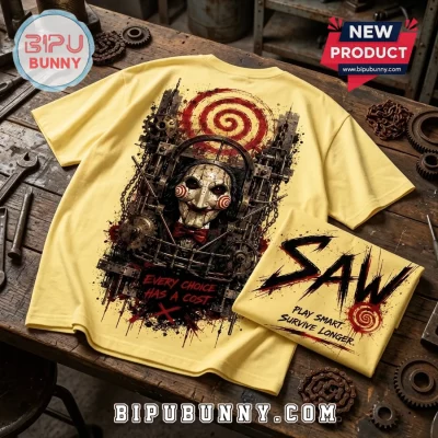 Saw Billy The Puppet Yellow T-Shirt