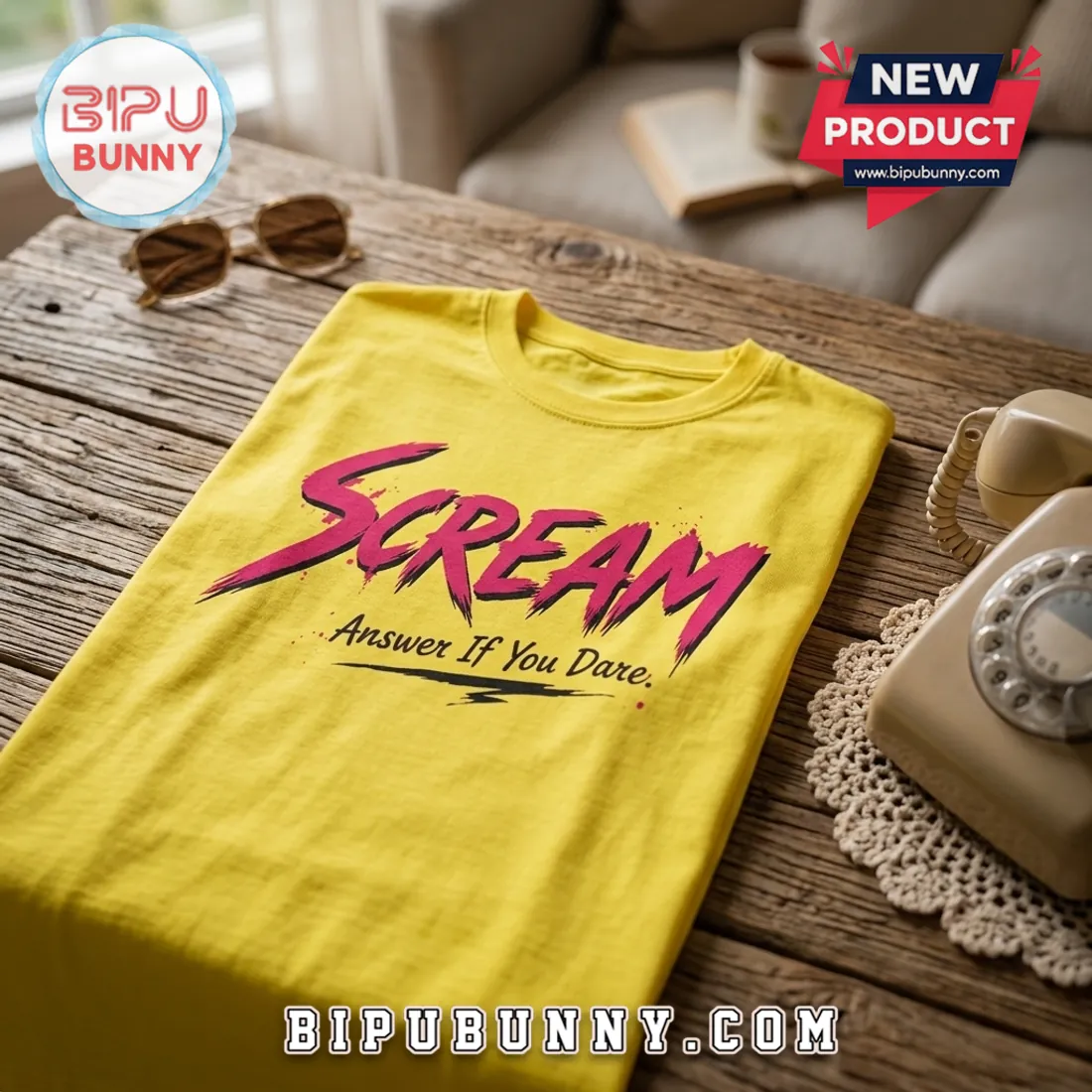 Scream Answer If You Dare 2026 Halloween T-Shirt Scream Answer If You Dare 2026 Halloween T-Shirt