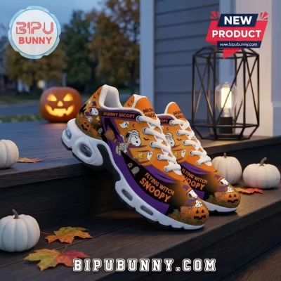 Snoopy Halloween Character Mummy Witch Air Max Shoes