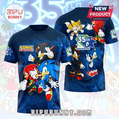 Sonic The Hedgehog 35th Anniversary Limited Edition T-Shirt