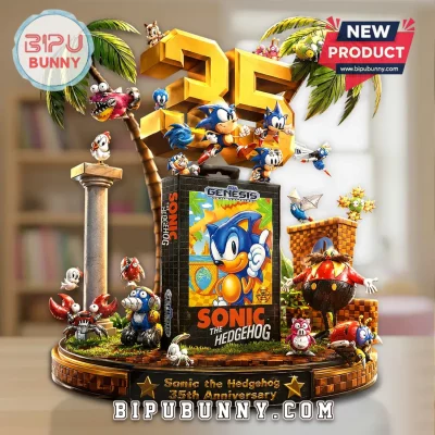 Sonic the Hedgehog 35th Anniversary Sculpted Diorama Statue