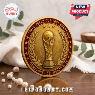 Spain 2026 World Cup Gold Commemorative Coin