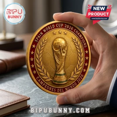 Spain 2026 World Cup Gold Commemorative Coin