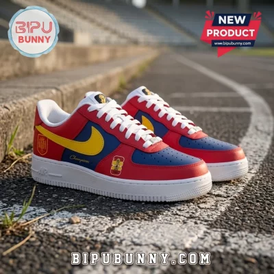 Spain National Football Team 2026 Champions Air Force Sneakers