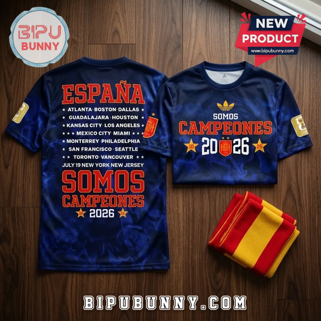 Spain National Team 2026 FIFA Champions Hoodie Spain National Team 2026 FIFA Champions Hoodie