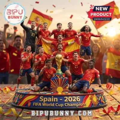 Spain National Team 2026 World Cup 3D Diorama Plaque