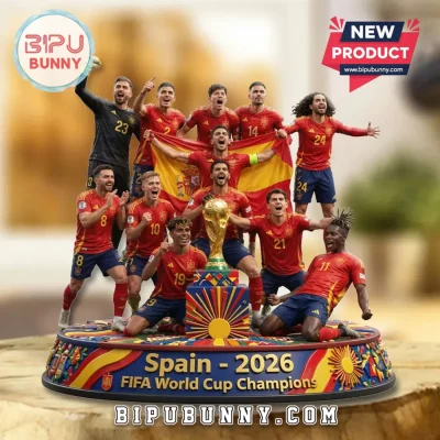 Spain National Team 2026 World Cup 3D Diorama Plaque