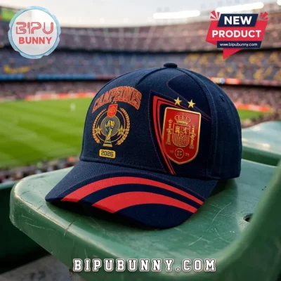 Spain National Team 2026 World Cup Champions Baseball Cap