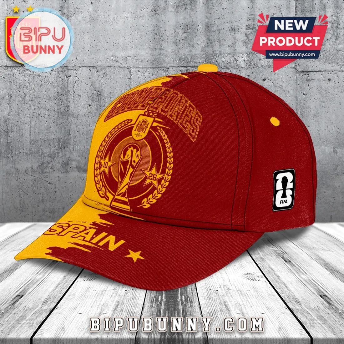 Spain National Team 2026 World Cup Champions Cap Spain National Team 2026 World Cup Champions Cap
