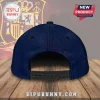 Spain National Team 2026 World Cup Classic Cap featuring a solid navy blue fabric, black structured brim, and snapback.