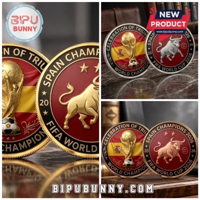 Spain National Team 2026 World Cup Commemorative Coin