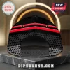 Spain National Team 2026 World Cup Trophy Cap featuring a black base with red stripes, grey polka dots, and a snapback.