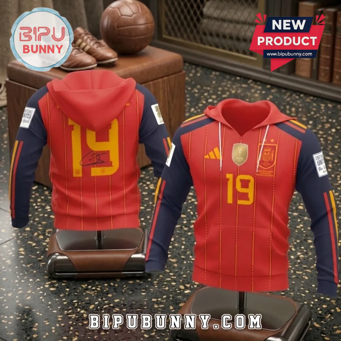 Spain National Team Lamine Yamal 2026 World Cup Hoodie Spain National Team Lamine Yamal 2026 World Cup Hoodie