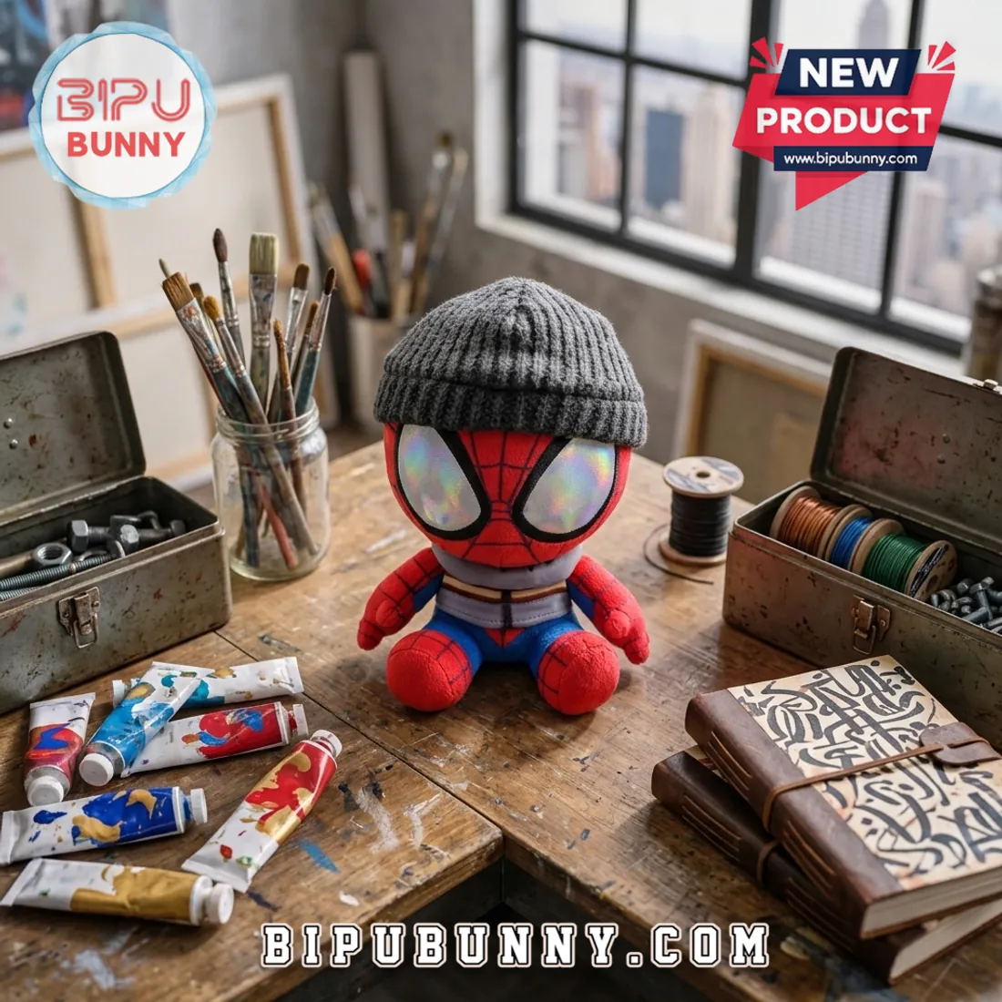 Spider-Man Brand New Day Beanie Plush Toy Spider-Man Brand New Day Beanie Plush Toy
