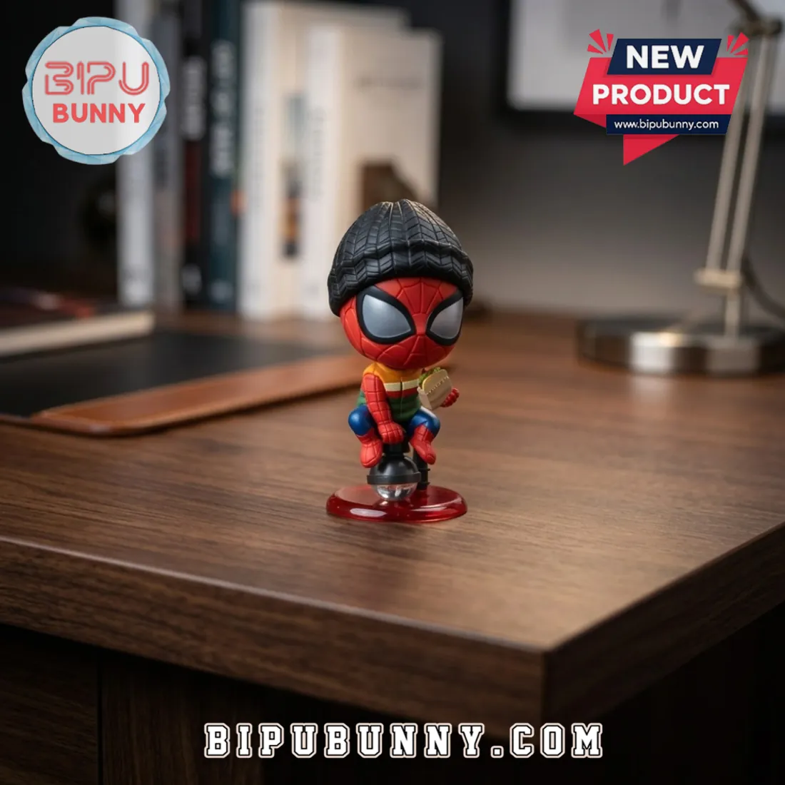 Spider-Man Brand New Day Beanie Sandwich Bobblehead Spider-Man Brand New Day Beanie Sandwich Bobblehead