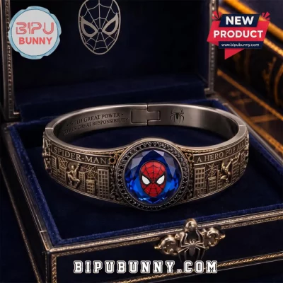 Spider-Man Engraved Bracelet