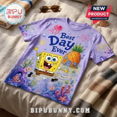 SpongeBob SquarePants Purple Bikini Bottom T-Shirt
