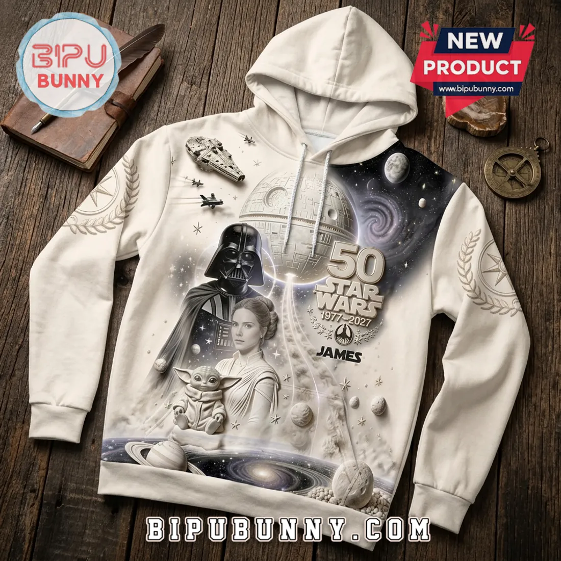 Star Wars 50th Anniversary Darth Vader Hoodie Star Wars 50th Anniversary Darth Vader Hoodie