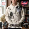 Star Wars 50th Anniversary Darth Vader hoodie featuring graphics of the Death Star, Princess Leia, Grogu, and starships.