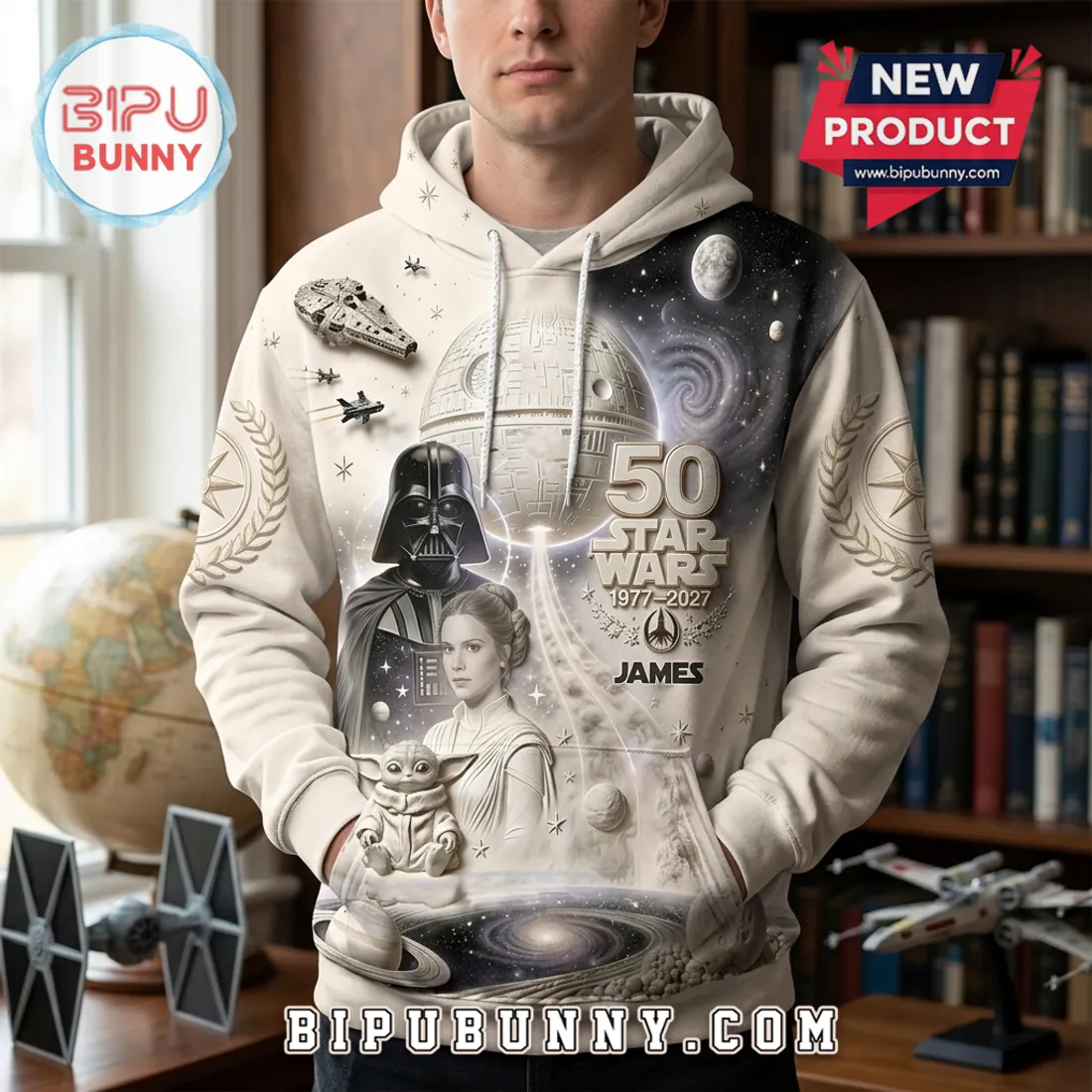 Star Wars 50th Anniversary Darth Vader Hoodie Star Wars 50th Anniversary Darth Vader Hoodie