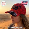 Star Wars Darth Vader Red Camo Embroidered Cap with character art on the brim and logo text on the crown.