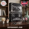 Stray Kids 2026 Special Collection black box set with white ink illustrations, four K-pop figurines, and two metal pins.!