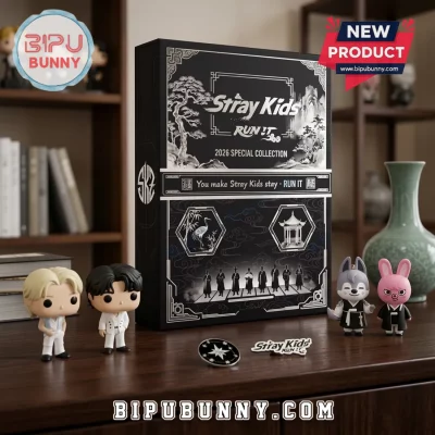 Stray Kids Run It 2026 Black Limited Edition Advent Calendar
