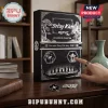 Black Stray Kids 2026 Special Collection box set with silver Asian-inspired illustrations on a wooden desk with pins.!