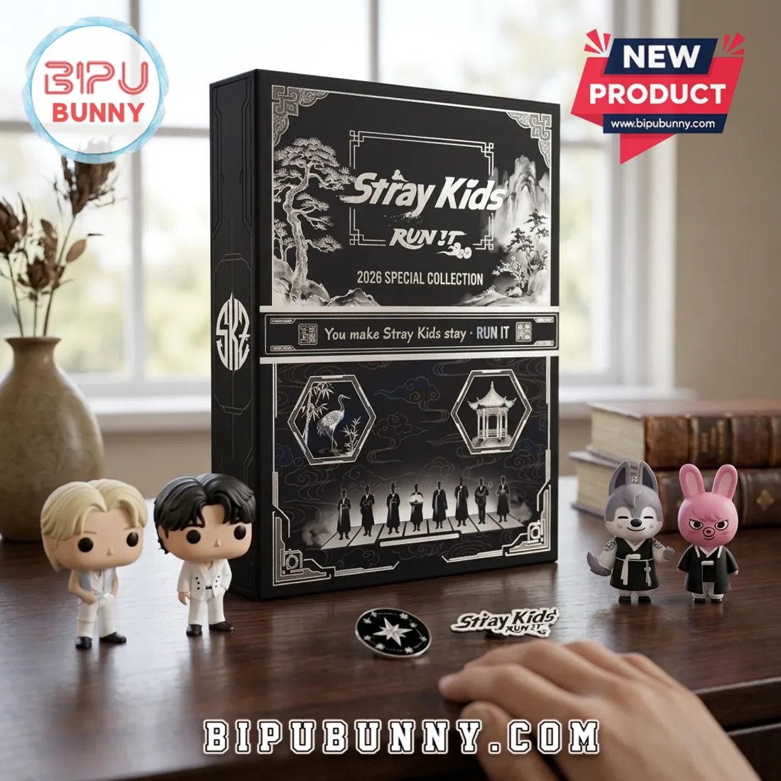 Stray Kids Run It 2026 Black Limited Edition Advent Calendar Stray Kids Run It 2026 Black Limited Edition Advent Calendar