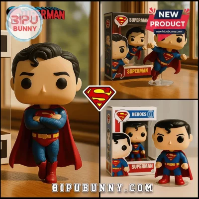 Superman DC Comics Vinyl Figure Display Plaque