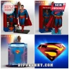 Superman Henry Cavill Premium Acrylic Plaque featuring a 3D superhero figurine, display box, and metallic shield logo.