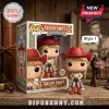 Taylor Swift Cowgirl Collection Funko Pop vinyl figure number 13 in display box on wooden surface with saddle background.!