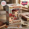 Taylor Swift Cowgirl Collection Funko Pop vinyl figure number 13 in a box on a wooden table with a compass.!