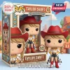 Taylor Swift Cowgirl Collection Funko Pop vinyl figure 13 with red hat, western outfit, and window box packaging.!