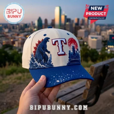 Texas Rangers x Godzilla Minus One Baseball Cap