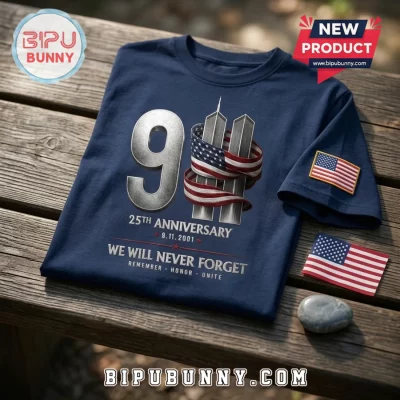 th Anniversary We Will Never Forget T-Shirt