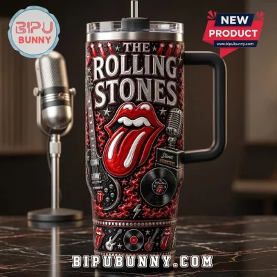 The Rolling Stones Stainless Steel 40oz Tumbler