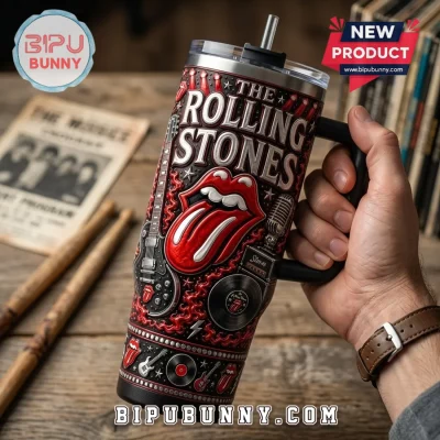 The Rolling Stones Stainless Steel 40oz Tumbler