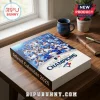 Toronto Blue Jays 2025 AL East Champions Advent Calendar featuring a team celebration graphic on a wooden office desk.