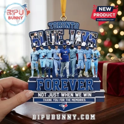 Toronto Blue Jays Forever Team Player Acrylic Christmas Ornament
